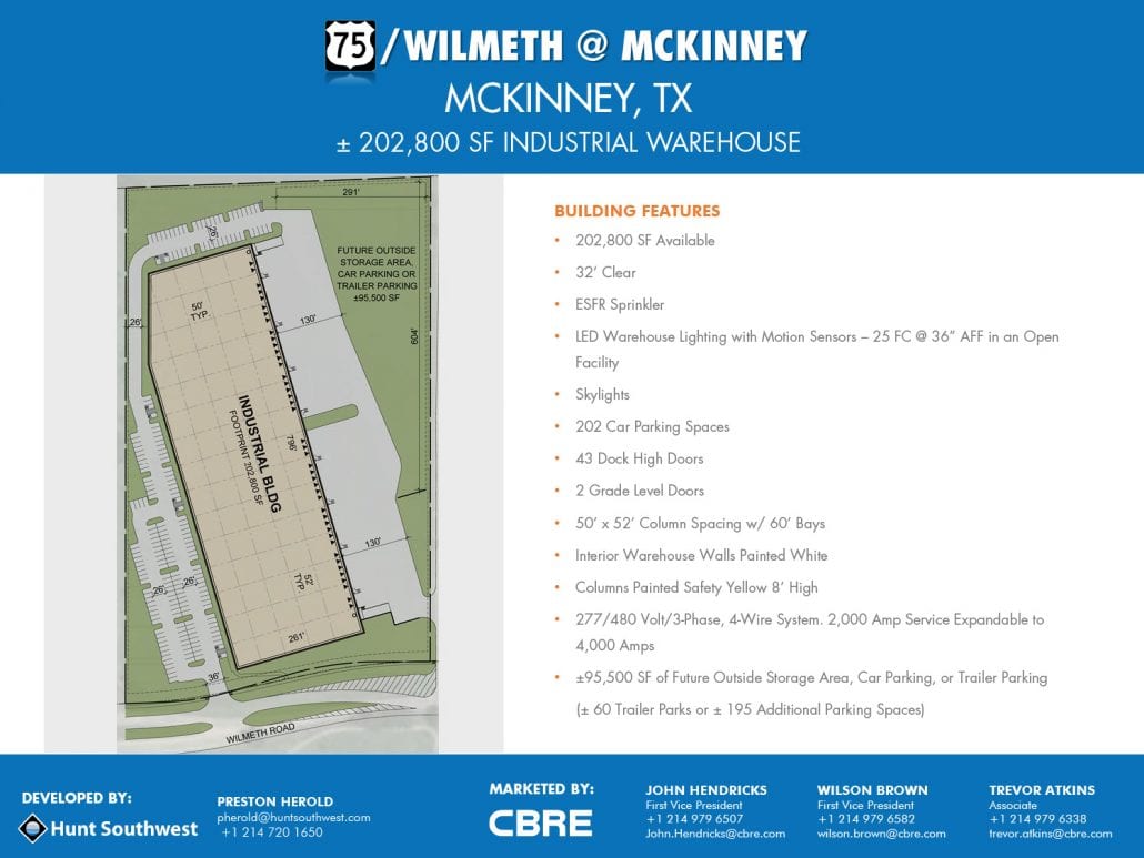 Commercial Real Estate McKinney 75/Wilmeth McKinney